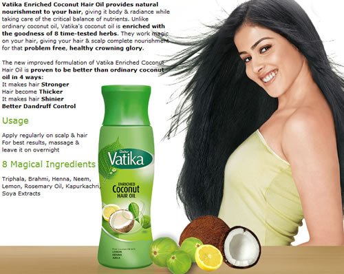 New Dabur Vatika Coconut Hair Oil